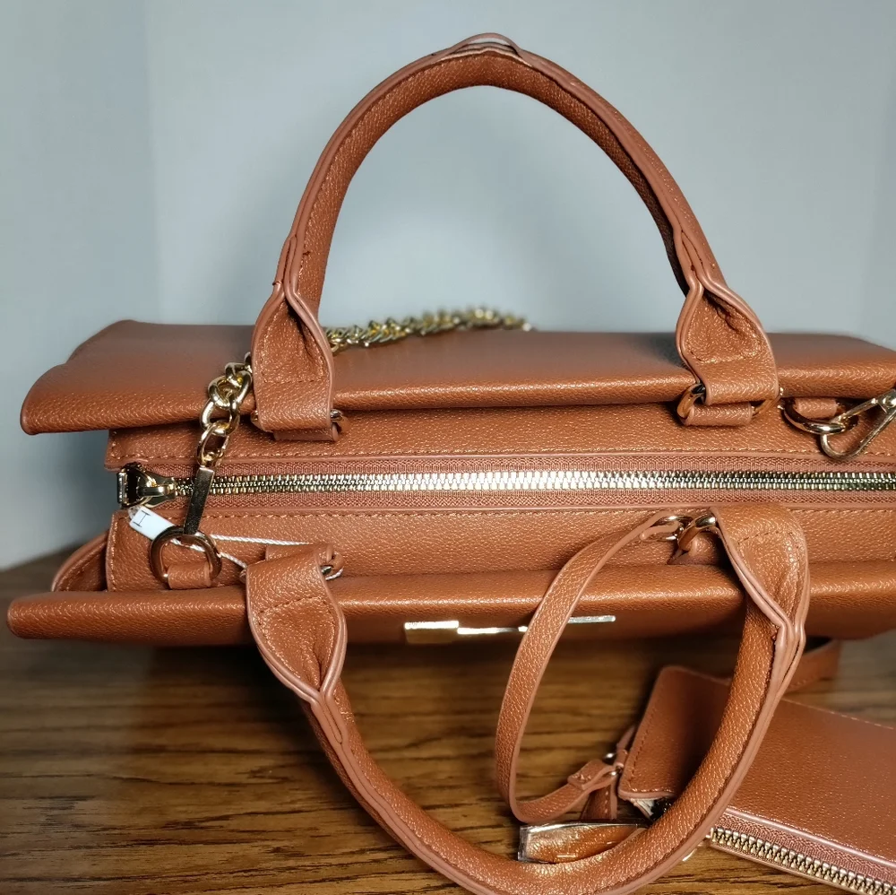 2PC BAG LOT LOUME TOTE + HALSTON Crossbody Bag Bundle (ReSeller Lot)